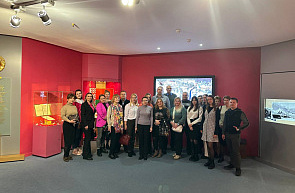 Сотрудники ГУ «БелИСА» посетили Музей современной белорусской государственности
