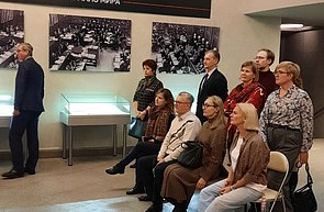 Посещение сотрудниками ГУ «БелИСА» Белорусского государственного музея истории Великой Отечественной войны